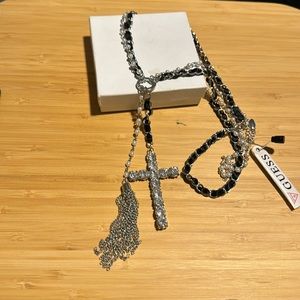 Brand new Guess Cross Necklace